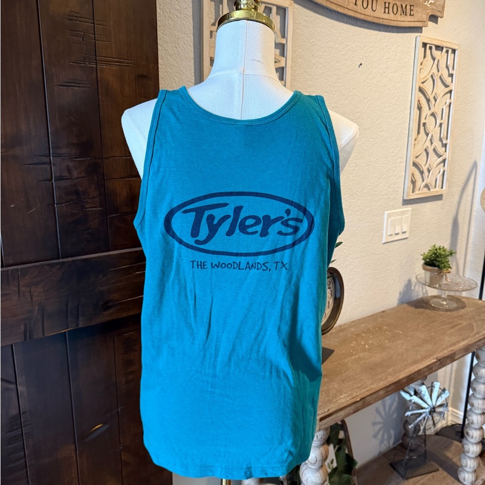 Teal Racerback Tank Top - Women - Picture 3 of 5